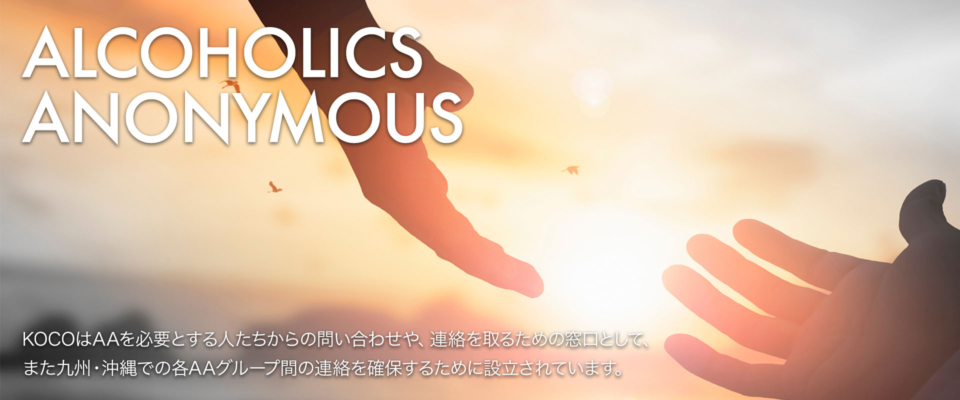 ALCOHOLICS ANONYMOUS